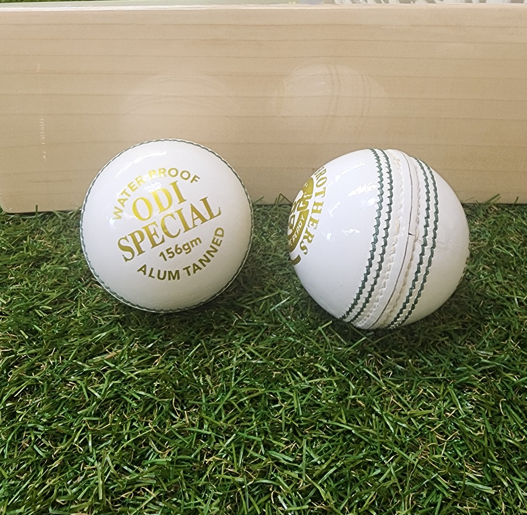 White 4 piece Cricket Ball