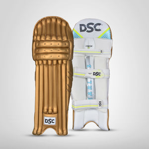 DSC CONDOR FLITE GOLDEN COLOURED BATTING PADS – MENS - SportsHQ