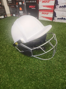 DSC SCUD CRICKET BATTING HELMET WHITE TITANIUM– ADULT - SportsHQ