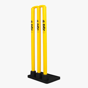 DSC PLASTIC STUMP SET- RUBBER BASE - SportsHQ