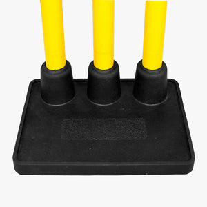 DSC PLASTIC STUMP SET- RUBBER BASE - SportsHQ