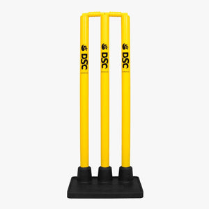 DSC PLASTIC STUMP SET- RUBBER BASE - SportsHQ